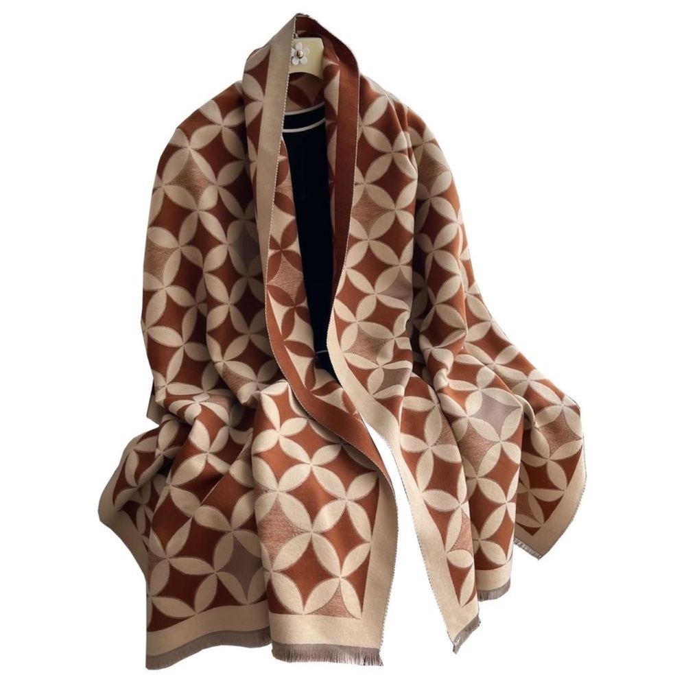 Women's Soft Pashmina Shawl Oversized Winter Warm Blanket Scarf Long Cashmere💙